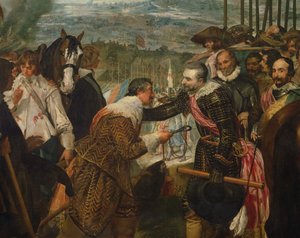 De Overgave van Breda, 1625, ca. 1635 (detail)